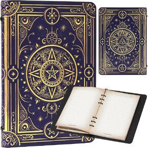 Magic Refillable Notebook Journal for DND Binder - Story Forge 400 Pages (200 Sheets) with Worn Ancient Magic Design for DND or Fantasy Enthusiasts - Perfect for Dungeons and Dragons (D&D)