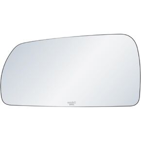 exactafit 8318L Driver Side Mirror Glass Replacement Repair Compatible With 2005 2006 2007 Cadillac STS
