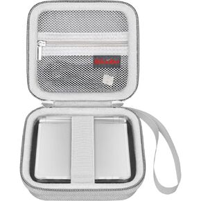 Elonbo Carrying Case for RG35XXSP Portable Flip Retro Handheld Game Console, Compatible with Anbernic RG35XXSP / Aivuidbs RG35XXSP Clamshell Video Games Consoles Storage Cover Holder, Grey