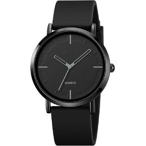 BESTKANG Fashion Simple Analog Quartz Wrist Watches Silicone Strap Waterproof Watch Women Watches Men Sports Watches