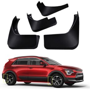 Mud Flaps Kit for 2023 Kia NIRO HEV 2024 Accessories Mud Splash Guard Fender Front and Rear 4-PC Set by TOPGRIL