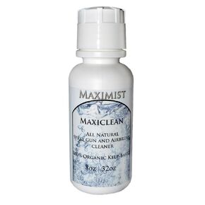 MaxiMist MaxiClean Organic, Natural Airbrush Spray Tanning Spray Gun Cleaner 32 oz - (use for spray tan equipment)