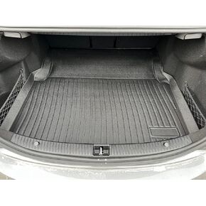 Premium Cargo Liner for Mercedes-Benz C 300 4MATIC Sedan 2015-2021 - Custom Fit Car Trunk Mat - All-Season Black Cargo Mat - 3D Shaped Laser Measured Trunk Liners for Mercedes-Benz AMG C 63