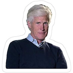 Dateline Keith Morrison, Keith Morrison Decal Sticker - Sticker Graphic - Auto, Wall, Laptop, Cell, Truck Sticker for Windows, Cars, Trucks