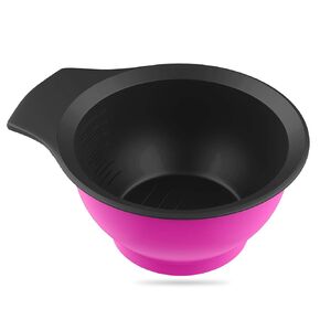 3pcs Hair Color Mixing Bowl, Salon Hair Color Mixing Tint Bowl Set, Professional Hair Dye Kit, Light Plastic DIY Hair Coloring Tool Set Assorted Colors for Hairdressing Hair Dyeing