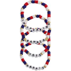Kamala Harris 2024 Bracelets Merch Kamala Harris Merchandise President Vote Campaign Bracelet for Women Men