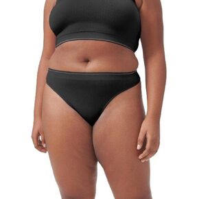 florence by mills Women's Cozy Crush Seamless Thong