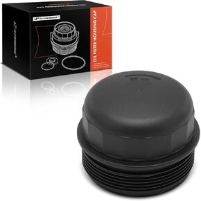 A-Premium Oil Filter Housing Cap Assembly Compatible with Hyundai Sonata 2006-2007, Santa Fe 2007-2009, Azera 2006-2010, Veracruz 2008, Entourage & Kia Sorento, Sedona, Amanti
