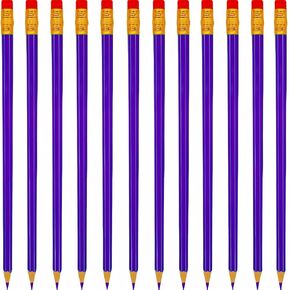 36 Pcs Erasable Checking Pencils, Pre-Sharpened, for Marking, Coloring, Tests, Grading, Office, School (Red)