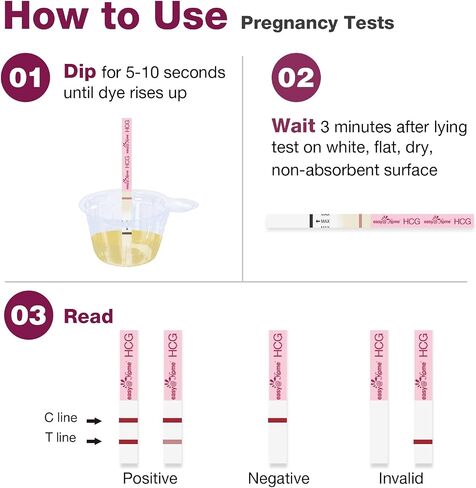 Easy@Home 60 Pregnancy Tests, FSA Eligible, 60 Tests in Saudi Arabia