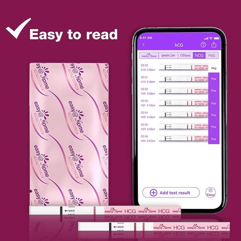 Easy@Home 60 Pregnancy Tests, FSA Eligible, 60 Tests in Saudi Arabia