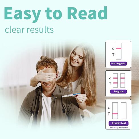 David 3 HCG Pregnancy Test Midstream Sticks and 3 Test Strips with 3 Free Urine Cups Individually-Sealed Combo Pack Rapid Detection… in Saudi Arabia