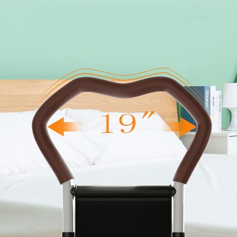 Bed Rail - Bed Rails for Elderly Adults for Safety, Medical Bed Safety & Assisting Rails, Bed Handles and Assist Bar Bed Cane for Seniors Side Bed Safety Rail Railing, Fits Queen, King, Full, Twin Bed in Saudi Arabia