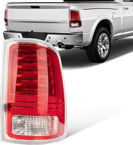 Tail Lights Fit Dodge Ram 2013-2015 2016 2017 2018 Ram 2500 3500 2014-2018 Rear LED Brake Back Up Cover Taillights Lens Assembly Right Passenger Side CH2801203 68093078AC(Lamp Included) in Saudi Arabia