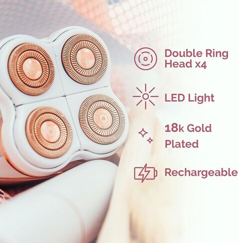 Finishing Touch Flawless Legs, Leg Hair Remover for Women, Electric Razor for Women with LED Light for Instant and Painless Leg Hair Removal in Kuwait