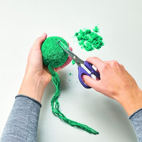 Prym 2-in-1, Large (3" & 3-1/2") Pompom Maker, 3" & 3.5", Purple, Blue, Green 2 Count in Saudi Arabia