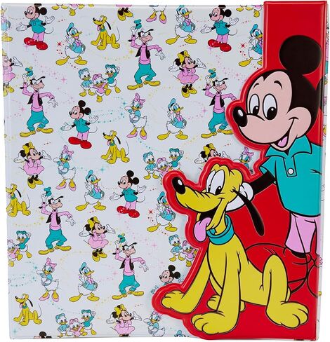 LOUNGEFLY Stationary Disney D100 Mickey and Friends Binder in Saudi Arabia
