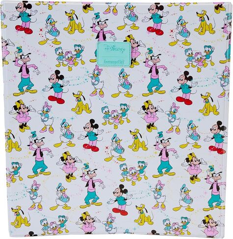 LOUNGEFLY Stationary Disney D100 Mickey and Friends Binder in Saudi Arabia