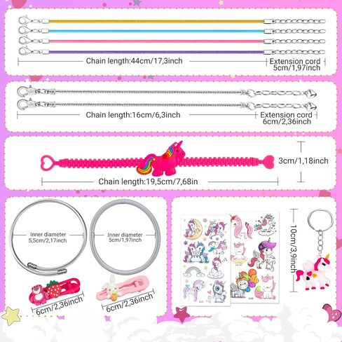 SUYUKI Girls Toys 5 6 7 8 9 10 11, Art Supplies for Girls Ages 8-12 Bracelet Making Kit for Girls 7 8 9 10 11 12 Unicorn Mermaid Toy Crafts for Girls 8-12 in Kuwait