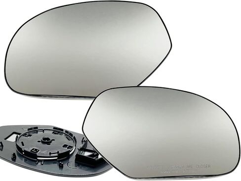 APA Replacement Mirror Glass Manual Non-Heated for 2007-2014 SILVERADO 1500 2500 3500 Pickup Truck Driver Left Side 15951106 GM1324136 in Kuwait
