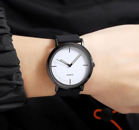 BESTKANG Fashion Simple Analog Quartz Wrist Watches Silicone Strap Waterproof Watch Women Watches Men Sports Watches in Saudi Arabia