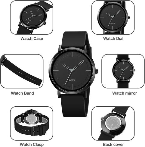 BESTKANG Fashion Simple Analog Quartz Wrist Watches Silicone Strap Waterproof Watch Women Watches Men Sports Watches in Saudi Arabia