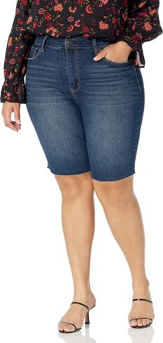 Jessica Simpson Women's Adored Mid Rise Slim Bermuda Short in Saudi Arabia