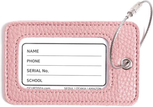 CURTIS Clarinet wire ID tags for Case, Luggage tag, Bag for instrument (Pink) in Kuwait