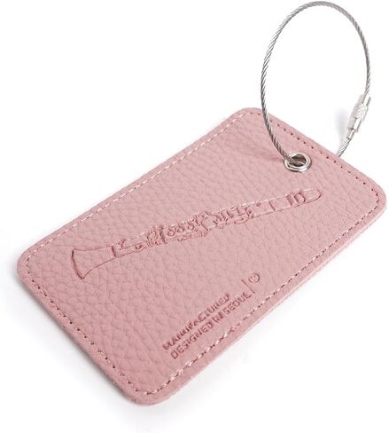 CURTIS Clarinet wire ID tags for Case, Luggage tag, Bag for instrument (Pink) in Kuwait