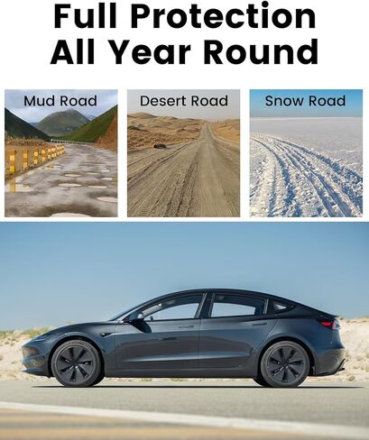 Mud Flaps for Tesla Model 3 2024 2023 2022 2021 2020 2019 20218 2017, Tesla Model 3 Mud Flaps No Drilling No Tape Mudflaps Tire Protective Mud Flap for Tesla Model 3 Accessories (Set of 4) in Saudi Arabia