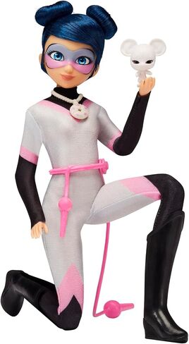 BANDAI Miraculous Ladybug and Cat Noir Toys Multimouse Fashion Doll | Articulated 26 cm Multimouse Doll with Accessories and Miraculous Kwami Miraculous Dolls in Kuwait