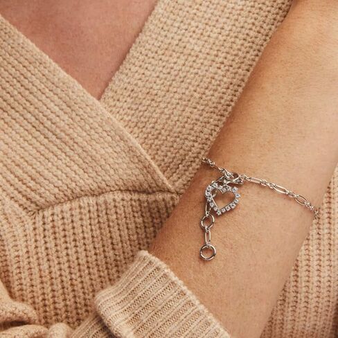 Kendra Scott Ari Heart Crystal Delicate Bracelet, Fashion Jewelry for Women in Saudi Arabia