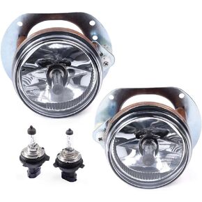 PIT66 Fog Lights, Compatible with Benz C CLASS 2008-2011/Fit Benz CL CLASS 2008-2014/Fit Benz SL CLASS 2009-2012/Fit Benz ML CLASS 2008-2011/Fit Benz R CLASS 2006-2010 Fog Lamps