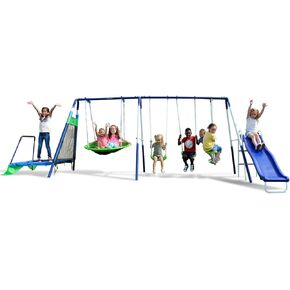 مجموعة التأرجح والقفز والانزلاق من Sportspower Fairview (حصريًا لأمازون)