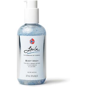 Laila Body Wash - Nourishing and Moisturizing Shower Gel - With Vitamin A and E - For Dry And Sensitive Skin - Rich and Fragrant Body Cleanser For Women