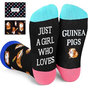 HAPPYPOP Guinea Pig Gifts for Guinea Pig Lovers - Funny Guinea Pig Socks for Women, Funny Guinea Pig Gifts for Teen Girls