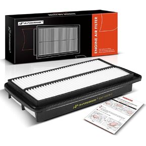 A-Premium Engine Air Filter Compatible with Acura RDX 2007 2008 2009 2010 2011 2012 2.3L, Replace# 17220RWCA00, 17220RWCA01
