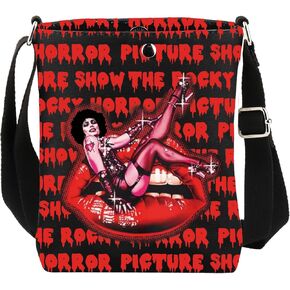 CMNIM Rocky Horror Movie Gifts Rocky Horror Show Tote Bag Rocky Musical Fans Gift Horror Picture Show Lips Inspired Tote