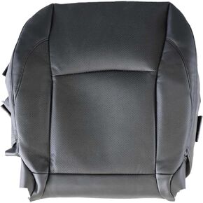 SecosAutoparts Driver Side Bottom Perforated Replacement Leather Seat Cover Black Compatible with Lexus ES350 2007 2008 2009 2010 2011 2012