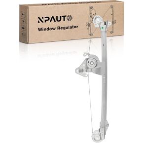 NPAUTO Rear Driver Side Power Window Regulator Without Motor fit for Mercedes E-Class 1996 1997 1998 1999 2000 2001 2002 Mercedes Benz E300 E320 E420 E430 E55 AMG, Left, 740-452