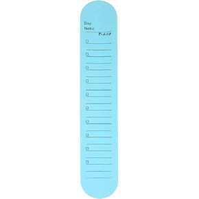 HARFINGTON 2pcs Silicone Memo Wrist Band 9.33" x 1.8" 20cm 8 Inch Measure Ruler Waterproof Reusable Slap Bracelets Writable Erasable Wearable Line Block Wristbands for Daily Life, White