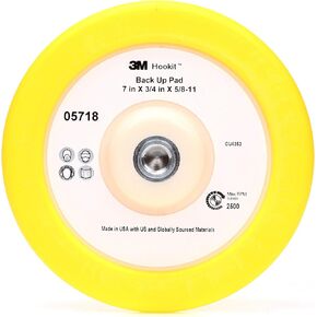 Perfect-It unisex adult 3M 05718 Perfect It Back Up Pad 7 , Yellow, One Size US