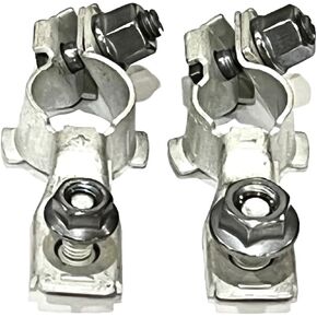 Terminal Set!! EDS NEW Replacement 91982-2M000 & 91980-2G171 Positive & Negative Battery Terminals w Nuts for various Hyundai and Kia Vehicles