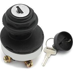UOIENRT 96008-SGT 3 Positions Ignition Switch with Keys, Replacement for Genie GS-1530, GS-1532, GS-1930, S-40, S-45, S-60, S-65, Replaces GN96008, GE83093, GN96008-S, 83093GT