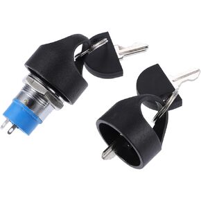 1 Set Ignition Starter on Off Switch Lock Mobility Scooter Key Switch 3Wheels 4 Wheels Power Chairs Mobility Electric Vehicle Spare Start Ignition Switch for Pride Item Replacement