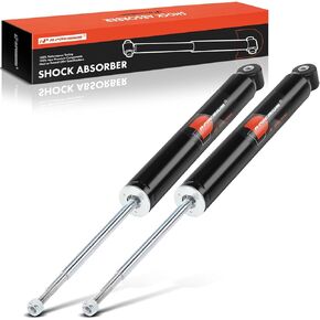 A-Premium Front Pair (2) Shock Absorber Compatible with Jaguar XJR, XJ8, Vanden Plas, 1998-2003, Driver and Passenger Side