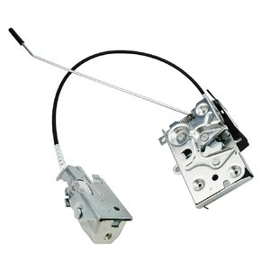Right Passenger Side Door Latch F4TZ-15219A64-A Fits for Ford F-150 F-250 F-350 Bronco 1992-1997 Door Lock Latch Cable Assembly