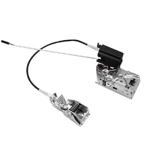 Right Passenger Side Door Latch F4TZ-15219A64-A Fits for Ford F-150 F-250 F-350 Bronco 1992-1997 Door Lock Latch Cable Assembly