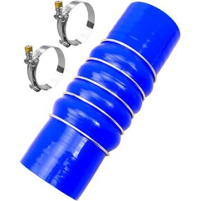 Silicone Upper Radiator Hose Fit for Peterbilt Kenworth, 2.5" ID Coolant Hose Replace F50-6308 28359