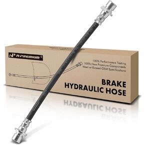 A-Premium Rear Inner Brake Hydraulic Hose Compatible with Select Honda Models - Odyssey 1999 2000 2001 2002 2003 2004 - Replace# 01466S0X000
